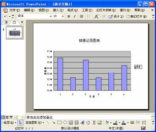 復(fù)制Excel圖表到PowerPoint文件中