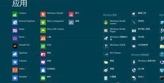 win8開始菜單功能應(yīng)用