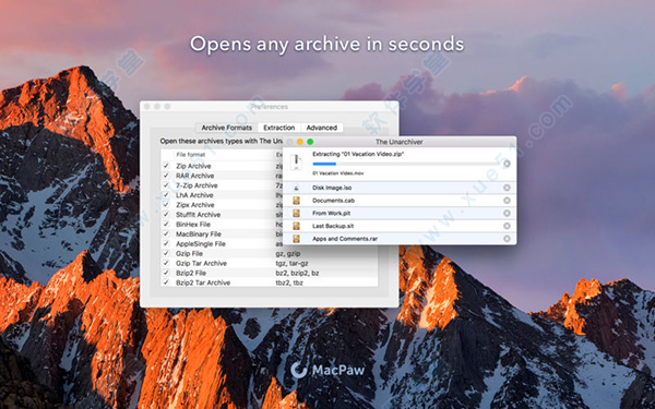 the unarchiver for mac