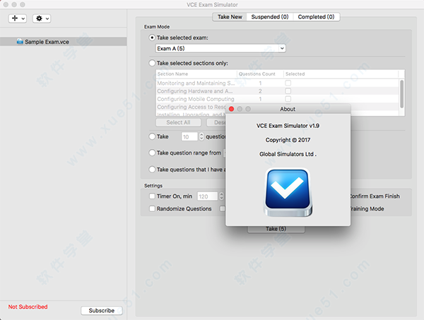 vce exam simulator Mac破解版