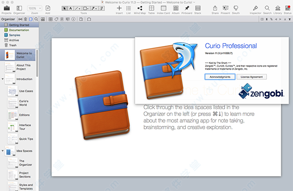 curio for mac 破解版