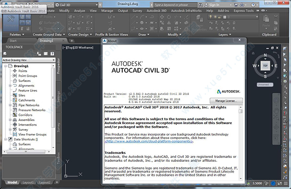 AutoCAD Civil 3D 2018