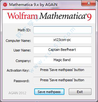 mathematica9注冊機