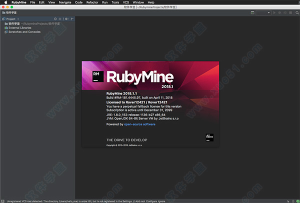 rubymine for mac 2018破解版