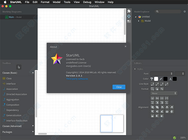 staruml mac 2.8 破解版