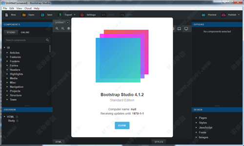 Bootstrap Studio