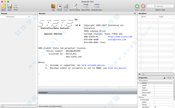 Stata15 mac