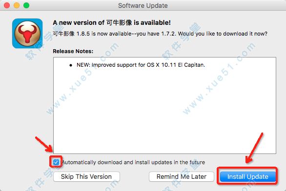 5.點擊右下角的【Install Update】