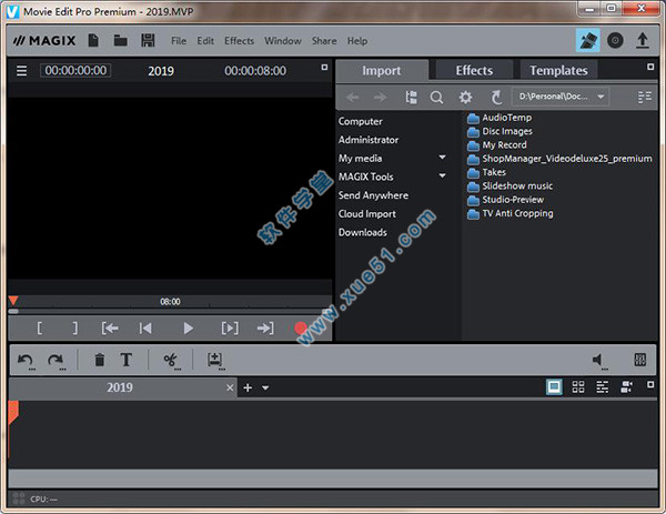 MAGIX Movie Edit Pro 2019 破解版