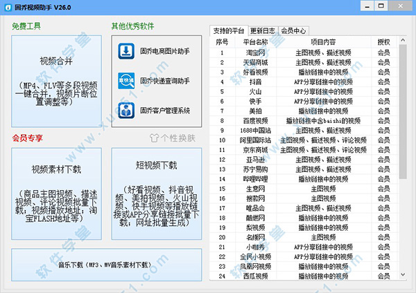 固喬視頻助手破解版