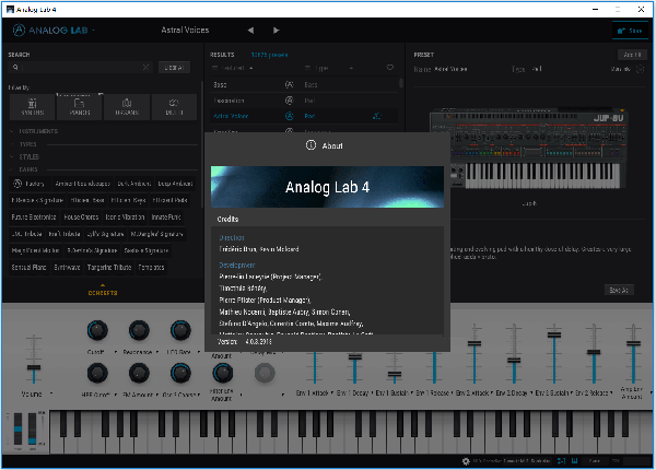 Arturia Analog Lab