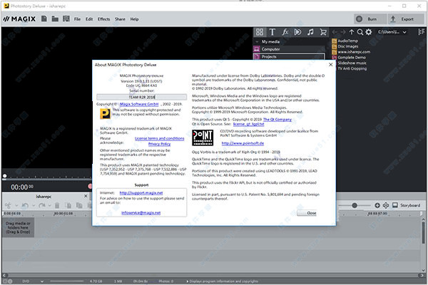 MAGIX Photostory Deluxe 2020破解版64位