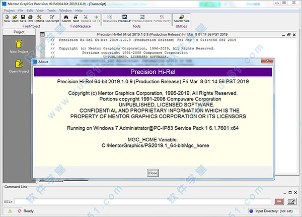 Mentor Graphics Precision 2019.1破解版