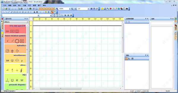 ProfiCAD(電氣原理圖繪制軟件) v7.5.9中文破解版