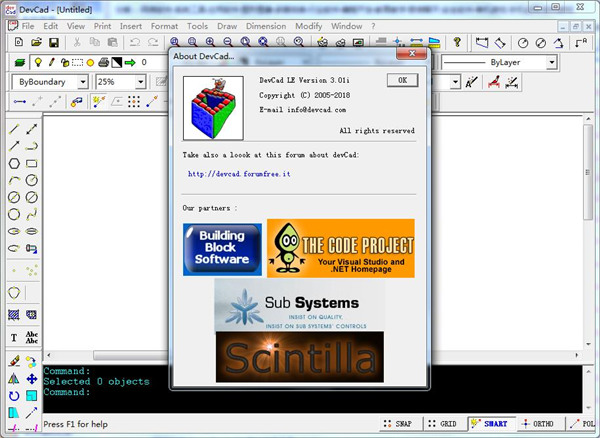 devCad(CAD建模軟件) v3.01i破解版