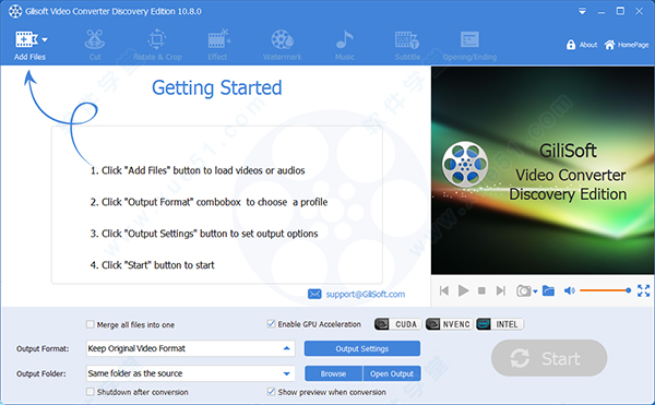 GiliSoft Video Converter 10