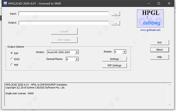 HPGL2CAD 2020 A.01破解版