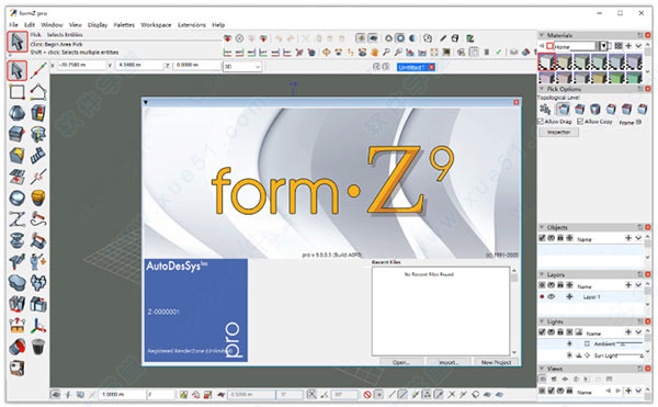 formZ Pro 9(3d繪圖軟件)破解版