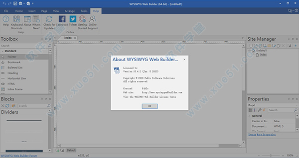 WYSIWYG Web Builder