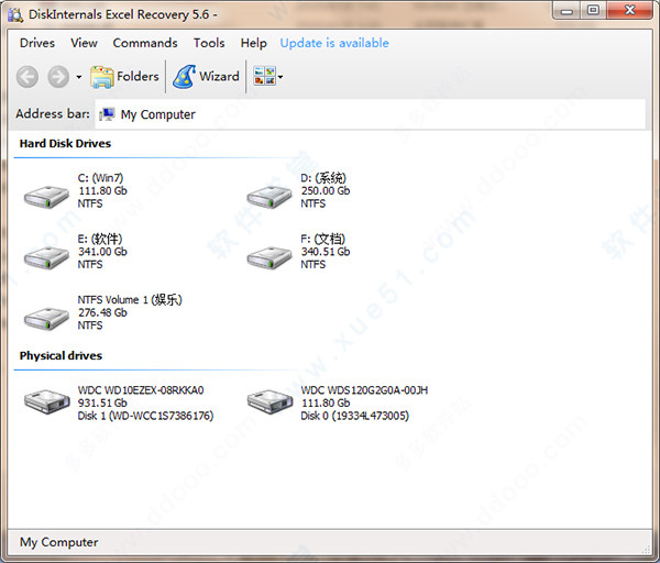 DiskInternals Excel Recovery破解版