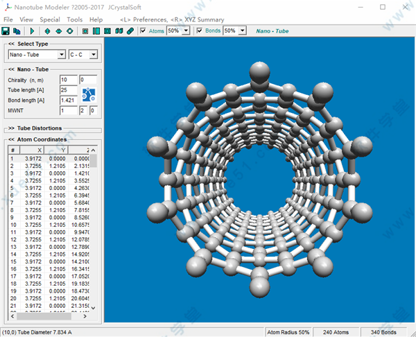 Nanotube Modeler免費破解版