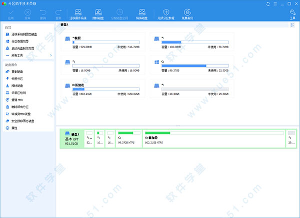 傲梅分區(qū)助手技術(shù)員版