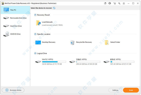 minitool power data recovery 9破解版