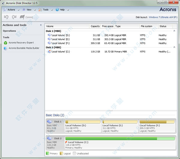 acronis disk director