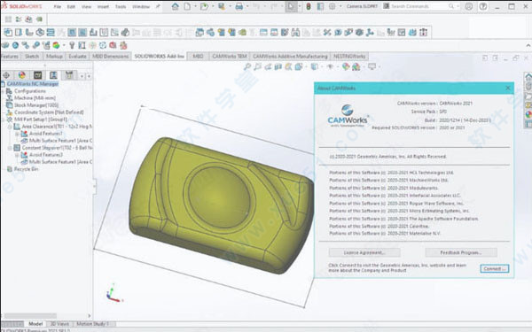 CAMWorks WireEDM 2021破解版