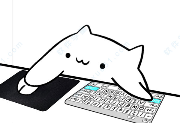 bongo cat mver全鍵盤(pán)版